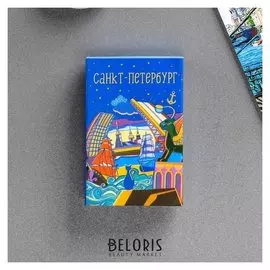 Магнит-спичечный коробок «Санкт-петербург»