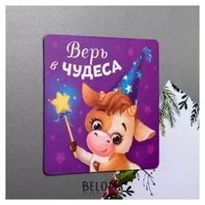 Магнит «Верь в чудеса»