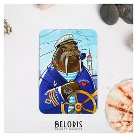 Магнит «Владивосток. морж-моряк»