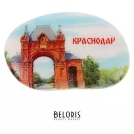 Магнит в форме гальки «Краснодар. триумфальная арка»
