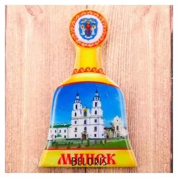 Магнит в форме колокольчика «Минск»