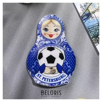 Магнит в форме матрёшки «Санкт-петербург»