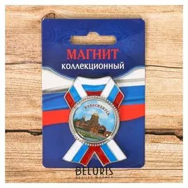 Магнит в форме ордена «Новосибирск. собор александра невского»
