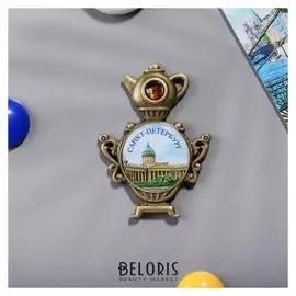 Магнит в форме самовара «Санкт-петербург. казанский собор»