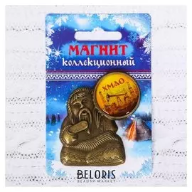 Магнит в форме шамана «Хмао. нефтяная вышка»