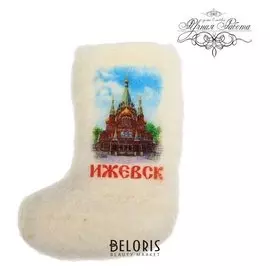 Магнит-валенок ручной работы «Ижевск. свято-михайловский собор»