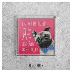 Магнит «Я люблю женщин»
