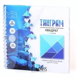 Магнитная головоломка «Танграм. Квадрат»