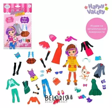 Магнитная кукла с одеждой Лиза и Чаппи