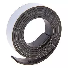 Магнитная лента Tundra, с клеевым слоем, 12.5 х 1.5 мм, длина 0.75 м