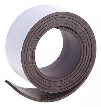 Магнитная лента Tundra, с клеевым слоем, 25 х 1.5 мм, длина 0.75 м