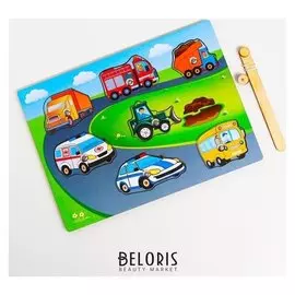 Магнитная рабалка «Машины»