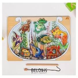 Магнитная рыбалка - пазл «Аквариум»