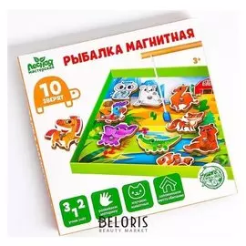 Магнитная рыбалка «Зверята»