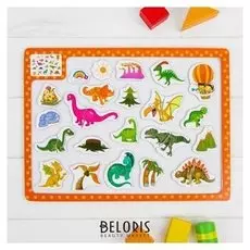 Магнитный конструктор «Динозавры»