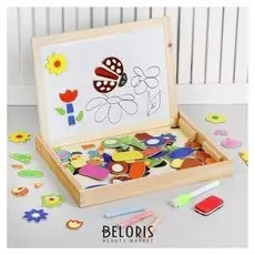 Магнитный конструктор «Дивная полянка»