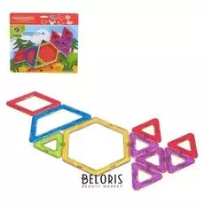 Магнитный конструктор «Лисичка», 10 деталей