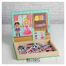 Магнитный конструктор «Одень человека» 3,5×26,5×20,5 см