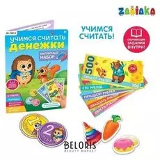 Магнитный набор Учимся считать денежки