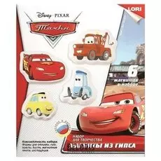 Магниты из гипса "Тачки"