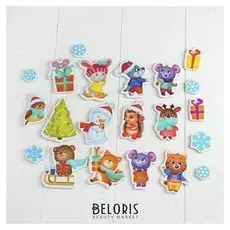 Магниты "Праздник в лесу"