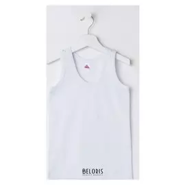 Майка детская, цвет белый, рост 116 см (6)