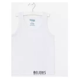 Майка детская, цвет белый, рост 98 см