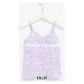 Майка для девочки, цвет фиолетовый, рост 92-98 см