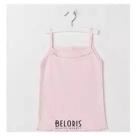 Майка для девочки, цвет розовый, рост 98 см