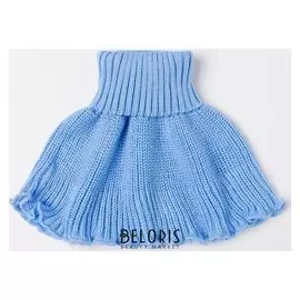 Манишка детская, цвет голубой