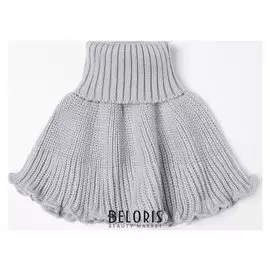 Манишка детская, цвет серый