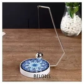 Маятник магнитный "Цветочный орнамент" высота 23 см