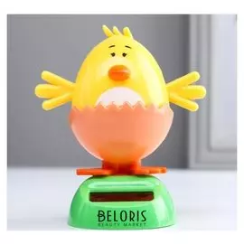 Маятник пластик от солнечной батареи "Цыплёнок" 10,7х6х8 см
