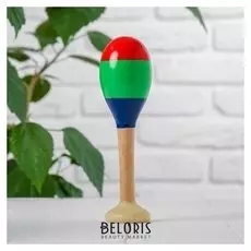 Маракас на подставке «Полоски» 5×5×18,5 см