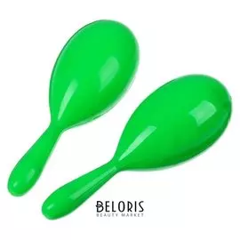 Маракас, набор 2 шт., цвет зелёный