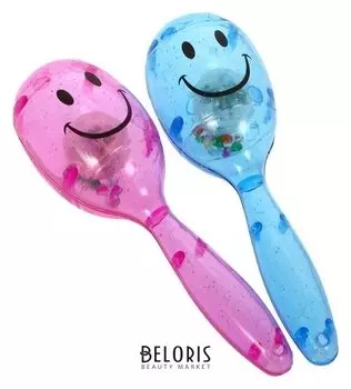 Маракас «Смайлик», с подсветкой, набор 2 шт.