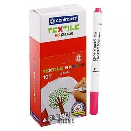 Маркер для ткани Centropen 2739, 1.8 мм, розовый