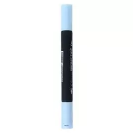 Маркер художественный «Сонет», спиртовая основа, васильковый, двусторонний: пулевидная/скошенная