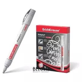 Маркер-краска (Лаковый) 2.5 мм Erich Krause Pt-350, белый