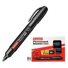 Маркер перманентный 1-3мм Luxor "280" черный 3541