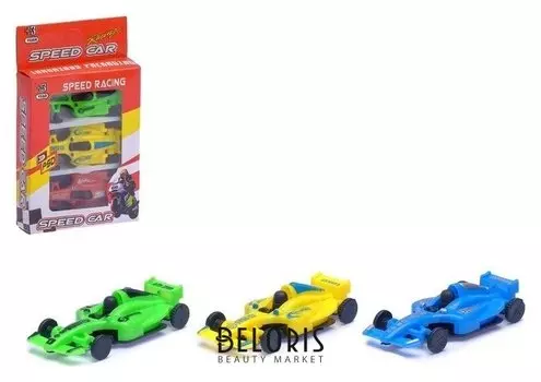 Машина «Гоночный болид», набор 3 шт.