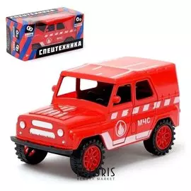 Машина инерционная «Джип МЧС»