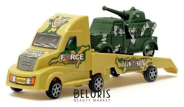 Машина инерционная «Вооружённые силы» с маленькой машинкой