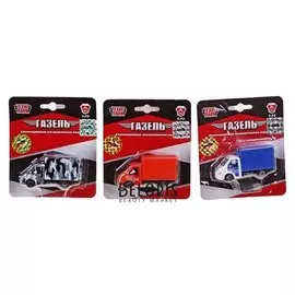 Машина металлическая «Газель Спецслужбы» масштаб 1:72