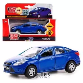 Машина металлическая инерционная Ford Focus 12 см