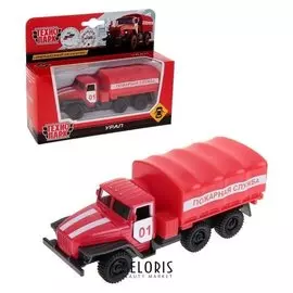 Машина металлическая инерционная «УРАЛ»