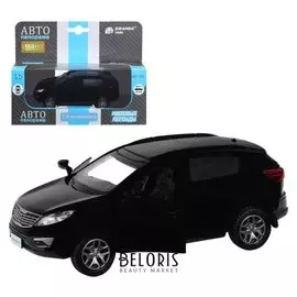 Машина металлическая Kia Sportage R. 1:39, инерция, открываются двери, цвет чёрный