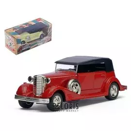 Машина металлическая «Классическая» инерционная, световые и звуковые эффекты, масштаб 1:32