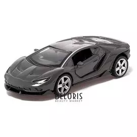 Машина металлическая «Купе», 1:32, инерция, открываются двери, цвет черный