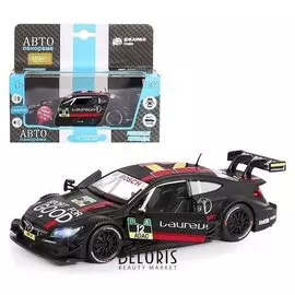 Машина металлическая Mercedes-amg C 63 Dtm1:32,открываютсяперед двери, световые и звуковые эффекты, инерция, цвет чёрный